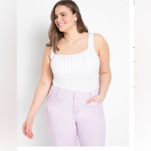 Cute T-shirt! White from Eloquii. QUALITY